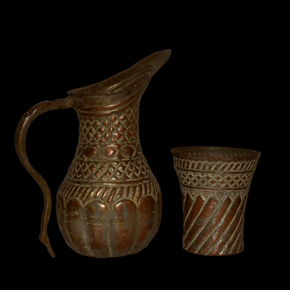 Milk Or Cream Pot, Copper,,, Azerbaijan, 19th Century.-photo-7