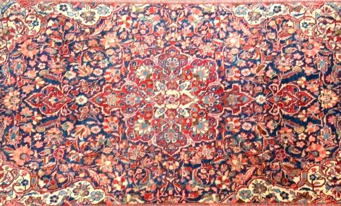 Kashan Carpet, Kadjar Dynasty,131 X 207 Cm Hand-knotted Kork Wool In Iran, Early 20th Century-photo-6