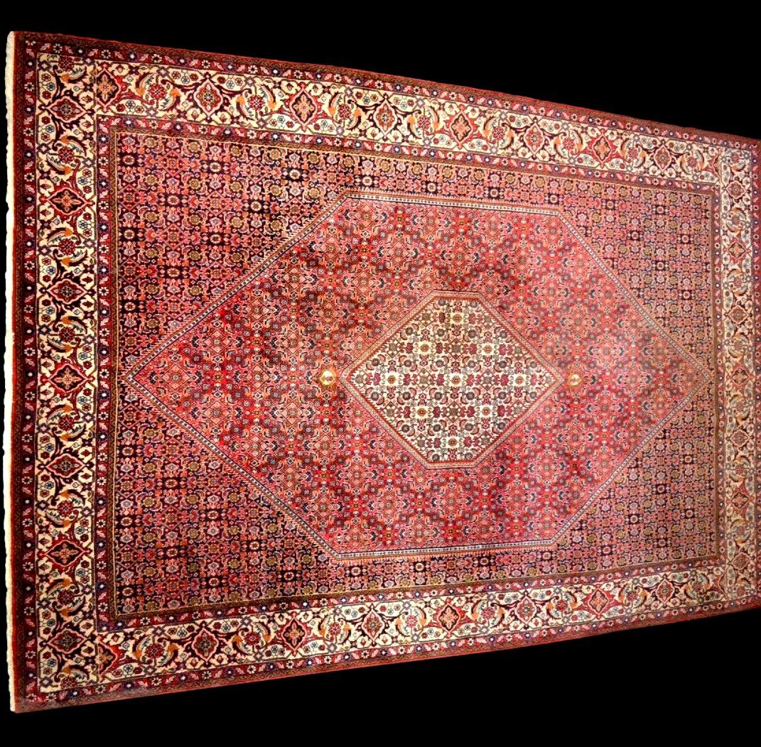 Bidjar Rug, 203 X 302 Cm, Hand-knotted Wool, Iran, Circa 1980, Heavy And Thick, Very Good Condition-photo-2