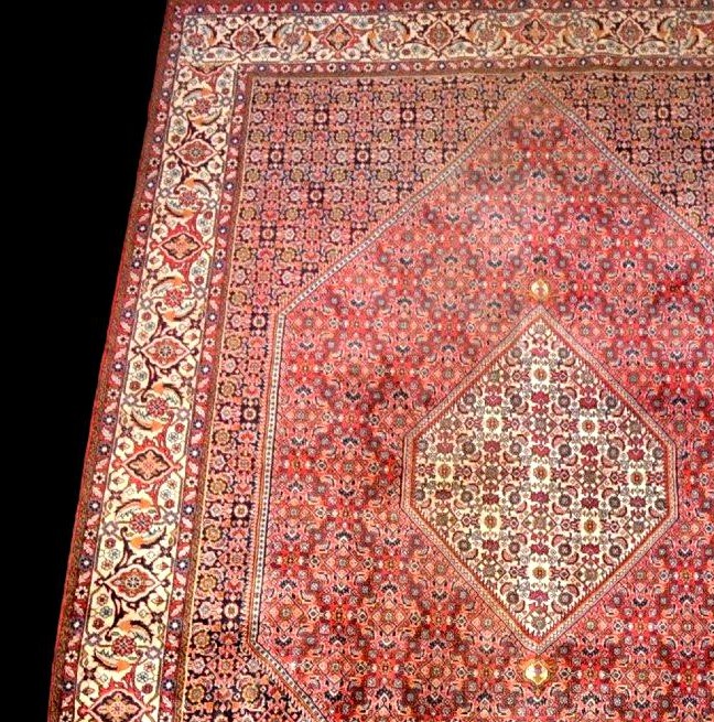 Bidjar Rug, 203 X 302 Cm, Hand-knotted Wool, Iran, Circa 1980, Heavy And Thick, Very Good Condition-photo-1