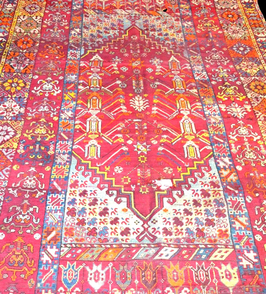 Tapis Boucharouite ancien, 72 x 130 cm, laine & coton, Maroc, 1960 - 1970, collection-photo-7