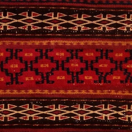 Khorjin, Satchel Front, Persia, Hand-knotted Wool, 1900 - 1920, Good Condition-photo-2