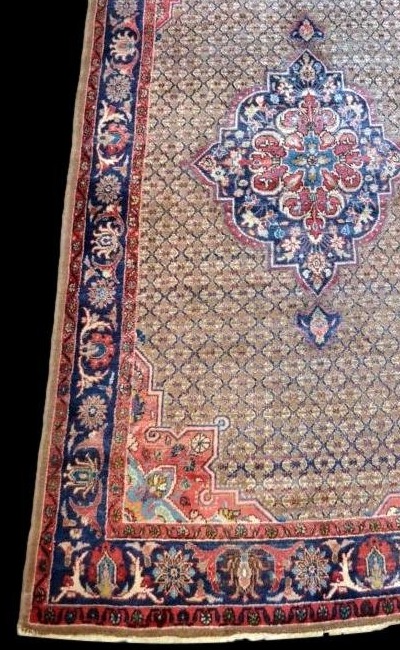 Kolyach Carpet, 157 X 273 Cm, Hand-knotted Kork Wool In Iran, Circa 1980, In Perfect Condition-photo-3