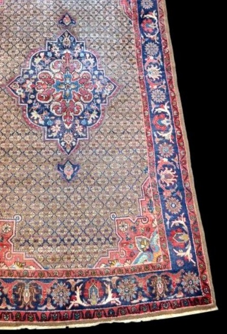 Kolyach Carpet, 157 X 273 Cm, Hand-knotted Kork Wool In Iran, Circa 1980, In Perfect Condition-photo-4