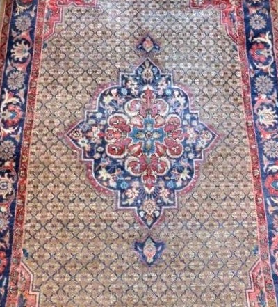 Kolyach Carpet, 157 X 273 Cm, Hand-knotted Kork Wool In Iran, Circa 1980, In Perfect Condition-photo-5