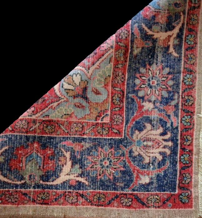 Kolyach Carpet, 157 X 273 Cm, Hand-knotted Kork Wool In Iran, Circa 1980, In Perfect Condition-photo-7