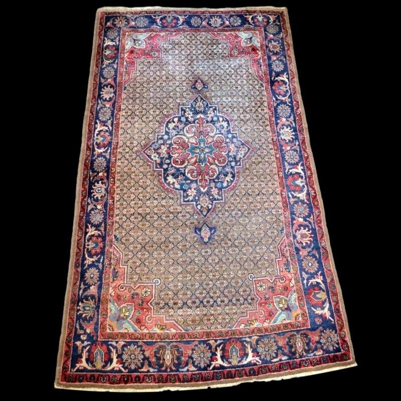 Kolyach Carpet, 157 X 273 Cm, Hand-knotted Kork Wool In Iran, Circa 1980, In Perfect Condition