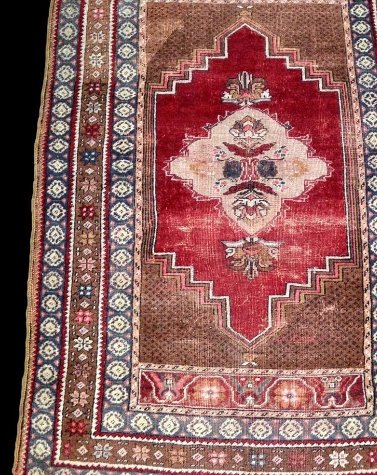 Kiz - Bergama Rug, Bridal Carpet, 108 X 163 Cm, Hand-knotted Wool On Wool, Circa 1900 - 1920-photo-2