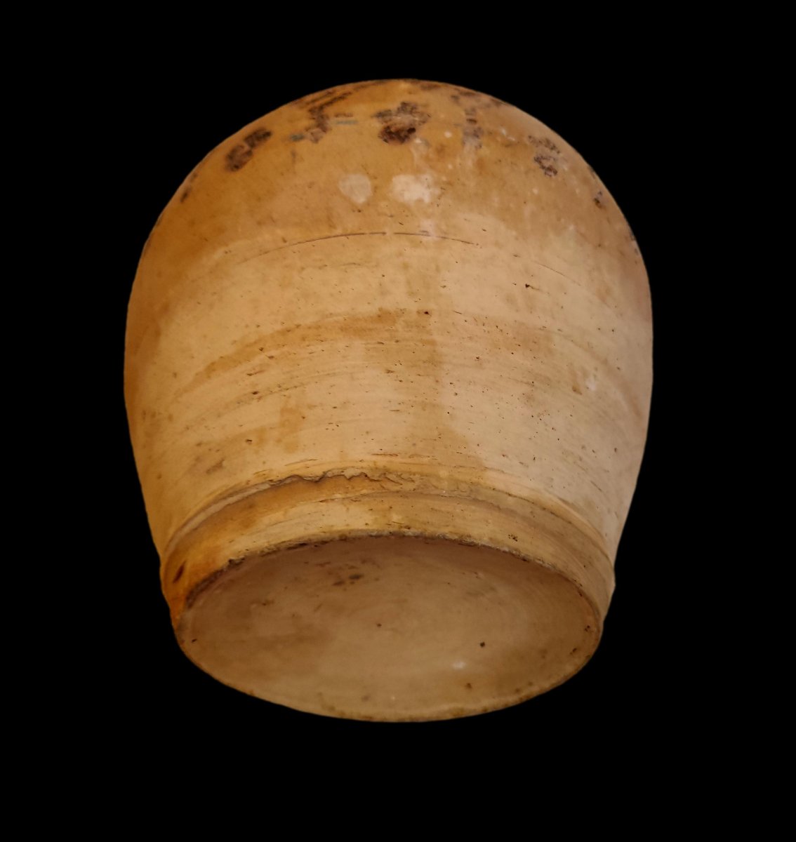 Manganese-painted Earthenware Jug, Berber Art, H 30.5 Cm, Haouz, Morocco 1890–1910, -photo-3