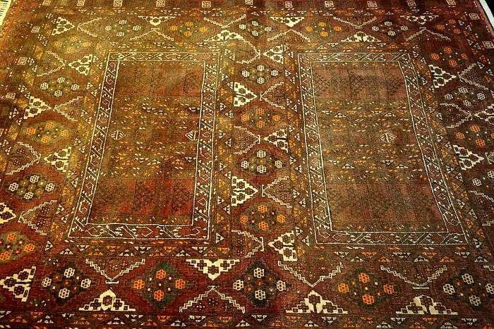 Turkmen Yomoud Rug, 162 X 213 Cm, Hand-knotted Wool From Central Asia, 1860–1900-photo-3