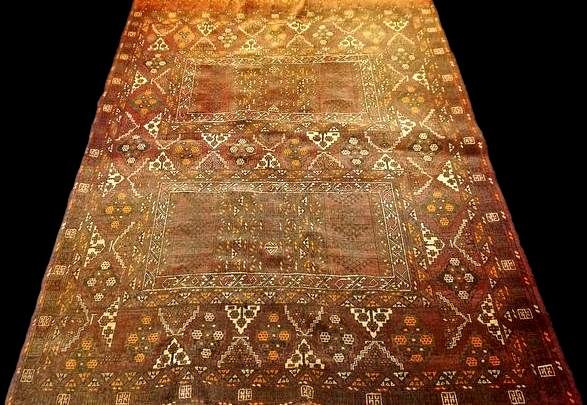 Turkmen Yomoud Rug, 162 X 213 Cm, Hand-knotted Wool From Central Asia, 1860–1900-photo-6