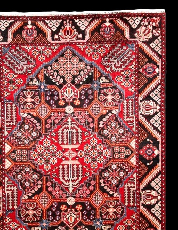 Joshagan Rug, 135 X 193 Cm, Hand-knotted Wool From Iran, Circa 1980, In Perfect Condition-photo-1