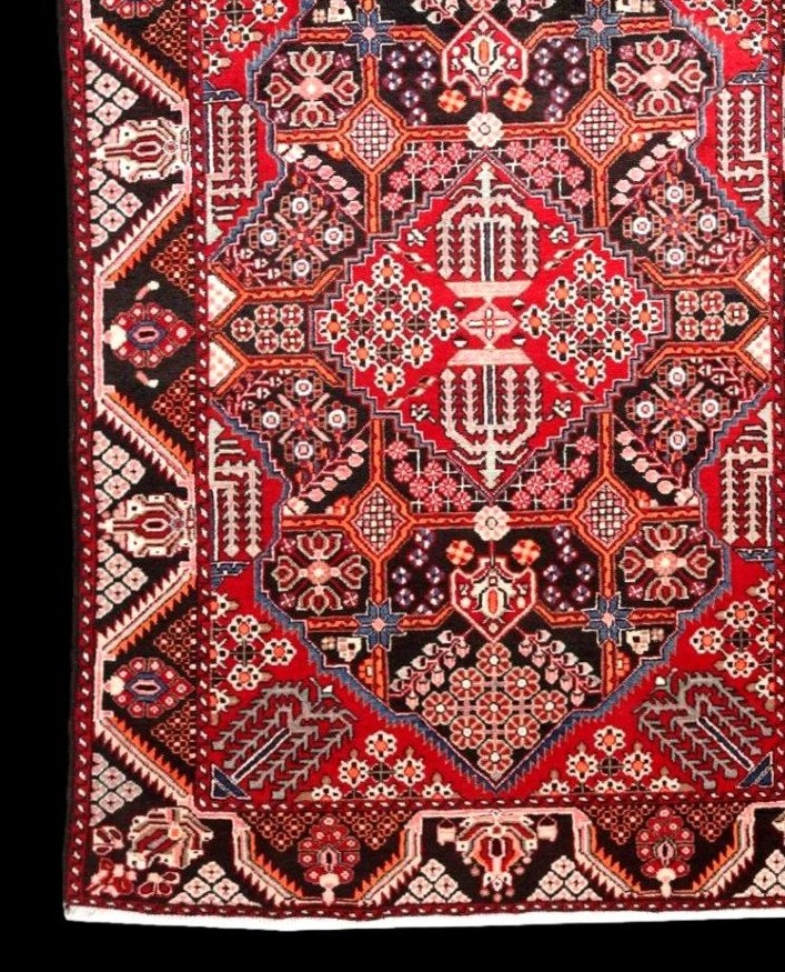 Joshagan Rug, 135 X 193 Cm, Hand-knotted Wool From Iran, Circa 1980, In Perfect Condition-photo-2