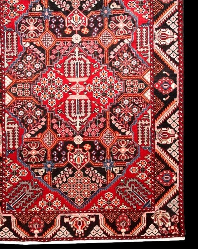 Joshagan Rug, 135 X 193 Cm, Hand-knotted Wool From Iran, Circa 1980, In Perfect Condition-photo-3