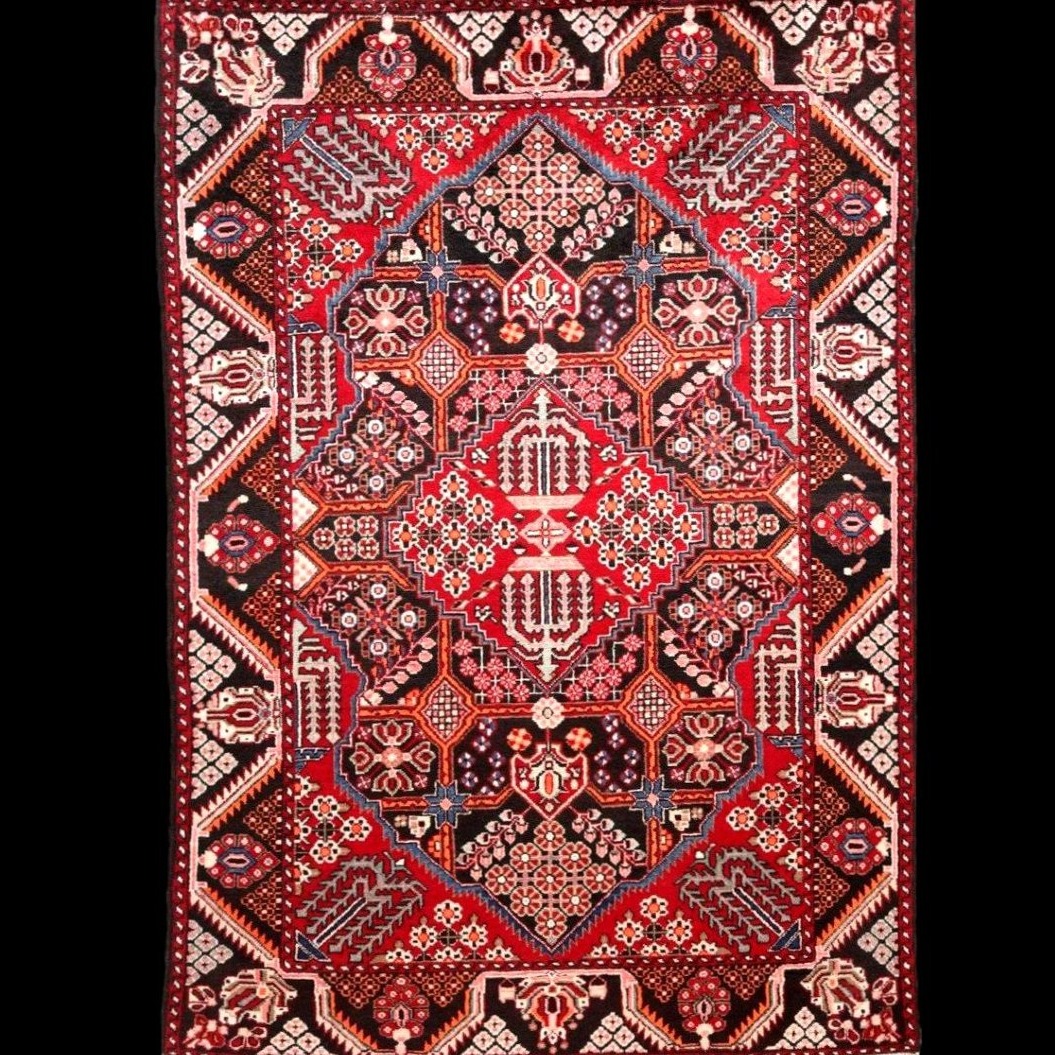 Joshagan Rug, 135 X 193 Cm, Hand-knotted Wool From Iran, Circa 1980, In Perfect Condition