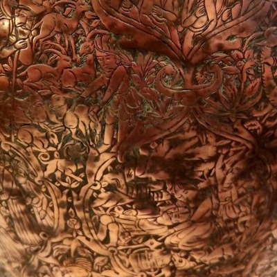 Kadjar Vase, Brass, 18th-century Iran, A Major Piece From The Kadjar Dynasty, Collection-photo-6