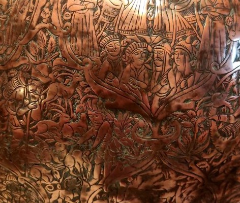 Kadjar Vase, Brass, 18th-century Iran, A Major Piece From The Kadjar Dynasty, Collection-photo-7