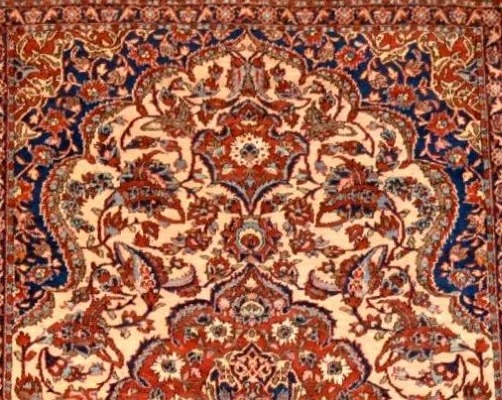 Ispahan Carpet, Qajar Dynasty, 144 X 217 Cm, Hand-knotted Wool, Circa 1860–1880, Iran, Museum-photo-7