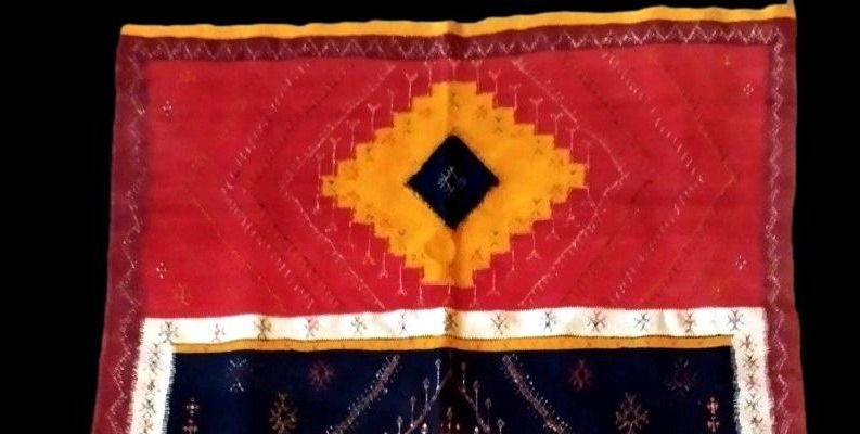 Aït Ouaouzguite Rug, Berber, 149 X 260 Cm, Hand-knotted Wool, Made Before 1950, High Atlas, Morocco-photo-4