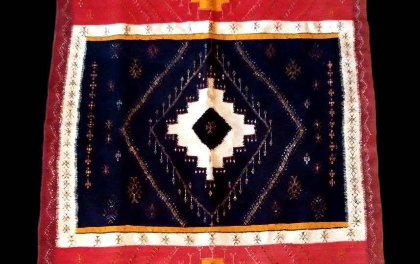 Aït Ouaouzguite Rug, Berber, 149 X 260 Cm, Hand-knotted Wool, Made Before 1950, High Atlas, Morocco-photo-1