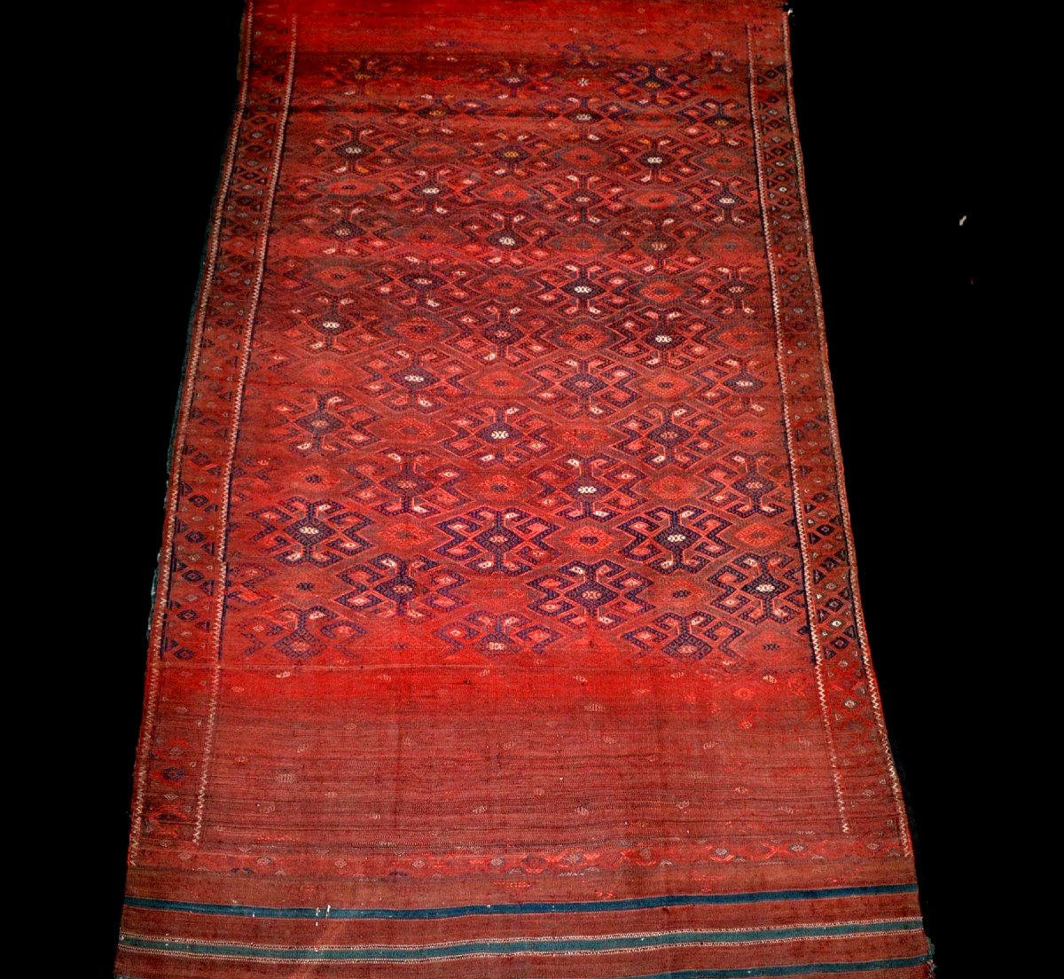 Aït Ouaouzguite Rug, Berber, 149 X 260 Cm, Hand-knotted Wool, Made Before 1950, High Atlas, Morocco-photo-4