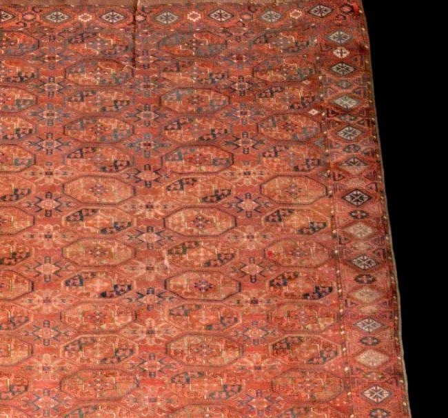 Tekké Carpet From The Yomoud Turkmen, 160 X 246 Cm, Gul Tauk-nuska, An Extremely Rare 19th-century Design-photo-5