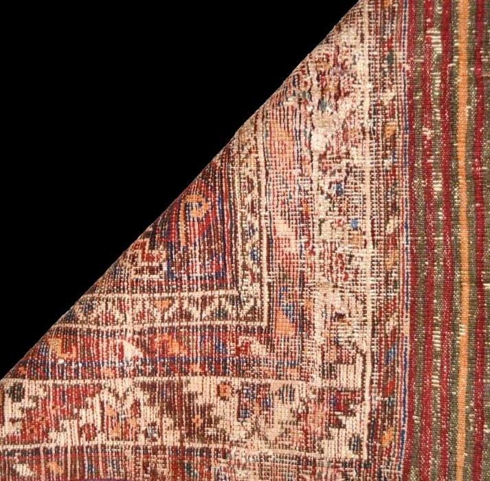 Bakthiar Rug, 125 X 170 Cm, Hand-knotted From Wool During The Qajar Dynasty In The 19th Century-photo-8