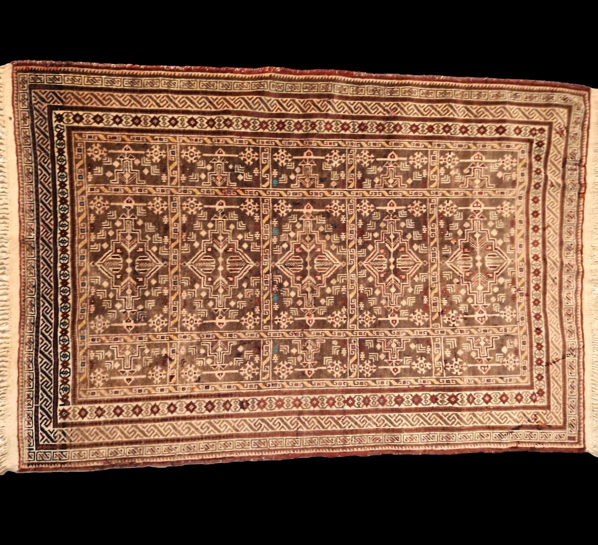 Baluchi Rug, 92 X 139 Cm, Hand-knotted Wool On Wool, 1950–1960, In Excellent Condition-photo-2