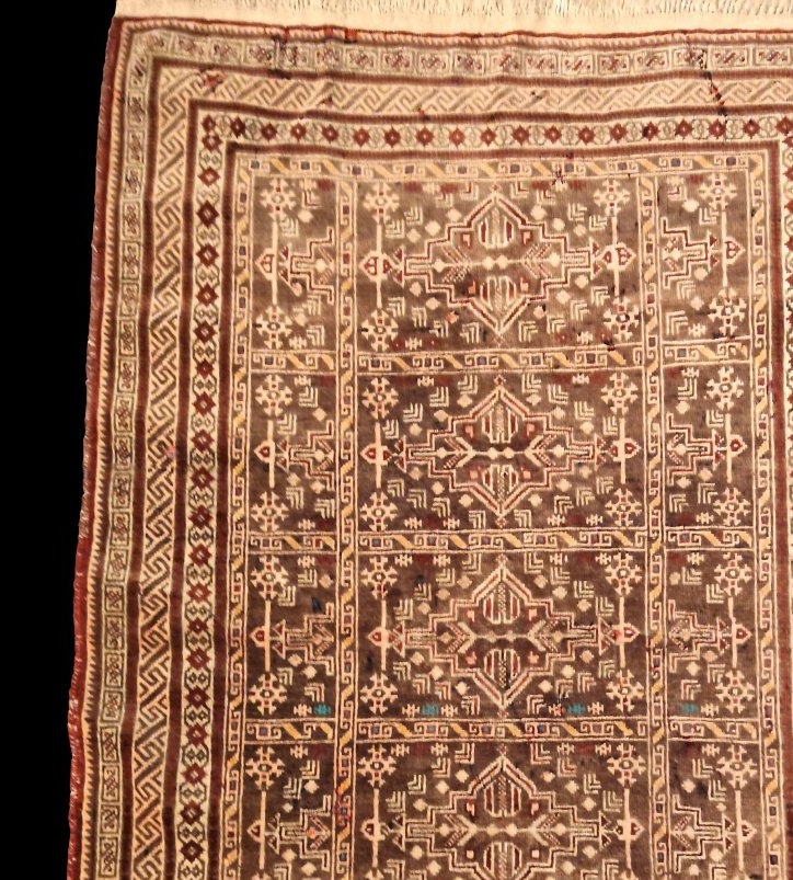 Baluchi Rug, 92 X 139 Cm, Hand-knotted Wool On Wool, 1950–1960, In Excellent Condition-photo-3
