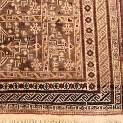 Baluchi Rug, 92 X 139 Cm, Hand-knotted Wool On Wool, 1950–1960, In Excellent Condition-photo-4