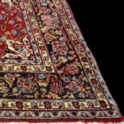 Macchad Rug, 137 X 230 Cm, Kork Wool, Hand-knotted In Iran In The Mid-20th Century-photo-3