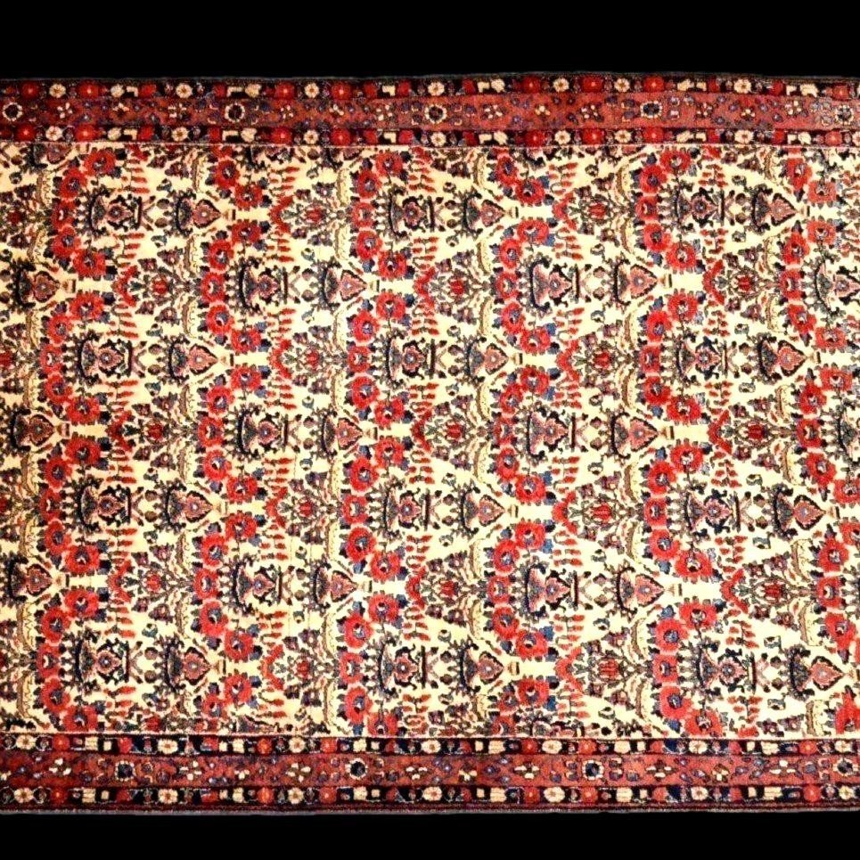 Abadeh Rug, 162 X 220 Cm, Hand-knotted Wool From Iran, Circa 1900–1930, In Very Good Condition-photo-2