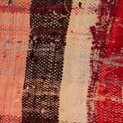 Tapis Boucharouite ancien, 135 x 230 cm, laine & coton, Maroc, 1960 - 1970, collection-photo-7