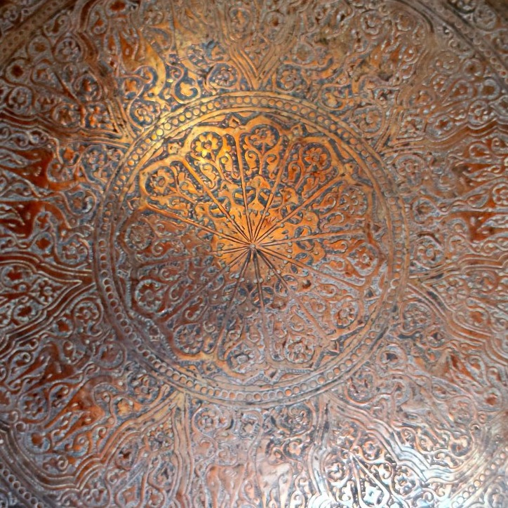 Bath Trough, Chiseled Copper Tin-plated To Resemble Silver, Azerbaijan, Iran, 1800–1850, Museum, -photo-3