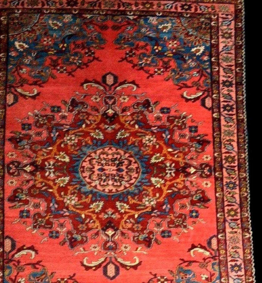 Tafresh Rug, 142 X 196 Cm, Hand-knotted Kork Wool From Iran, Circa 1900–1920-photo-2