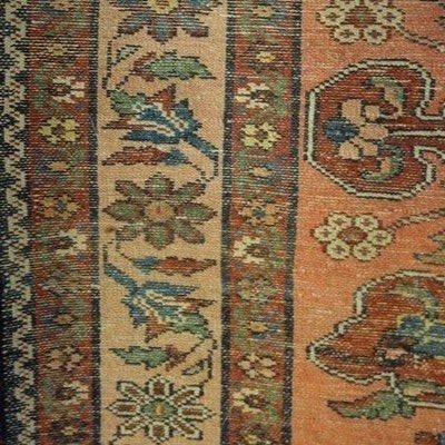 Tafresh Rug, 142 X 196 Cm, Hand-knotted Kork Wool From Iran, Circa 1900–1920-photo-8