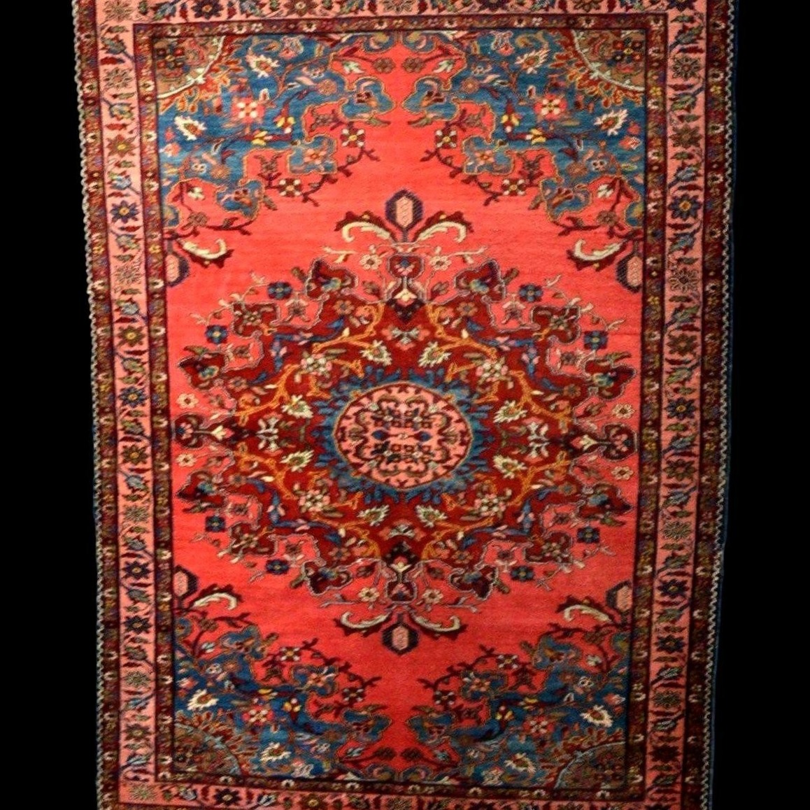 Tafresh Rug, 142 X 196 Cm, Hand-knotted Kork Wool From Iran, Circa 1900–1920
