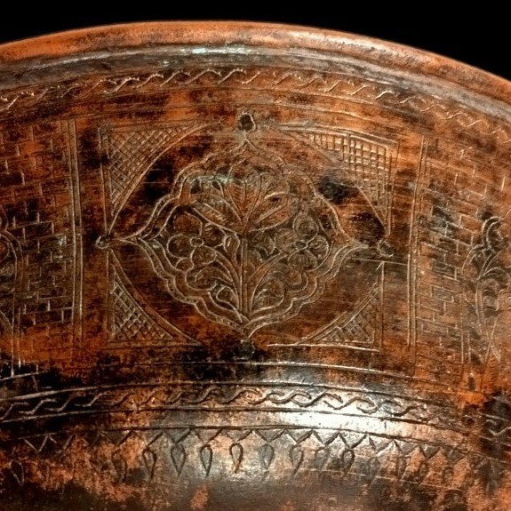 Large Basin From The Safavid Period, Khorasan, Iran, Late 17th–early 18th Century.-photo-4