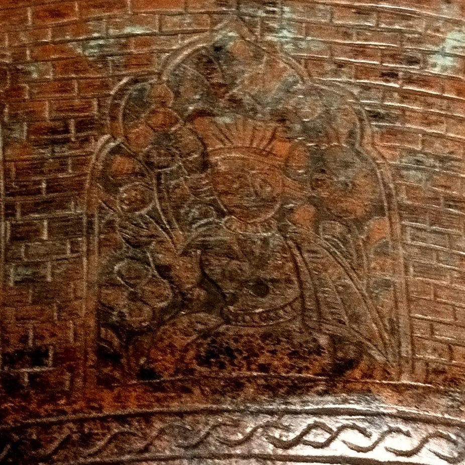 Large Basin From The Safavid Period, Khorasan, Iran, Late 17th–early 18th Century.-photo-1