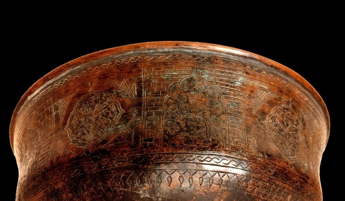 Large Basin From The Safavid Period, Khorasan, Iran, Late 17th–early 18th Century.-photo-5