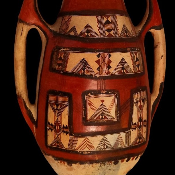Important Berber Footed Jar, Aït Daoula, Greater Kabylie, Late 19th–early 20th Century-photo-4