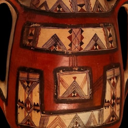 Important Berber Footed Jar, Aït Daoula, Greater Kabylie, Late 19th–early 20th Century-photo-1