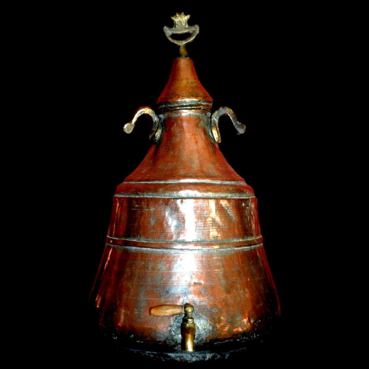 Important Berber Footed Jar, Aït Daoula, Greater Kabylie, Late 19th–early 20th Century-photo-6