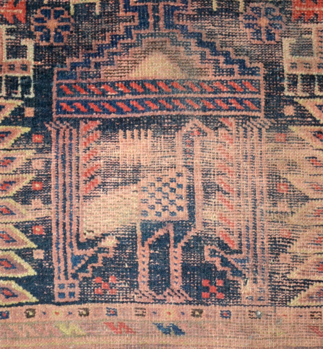 Khamseh Rug, 120 X 155 Cm, Hand-knotted Wool By The Khamseh Nomads, Iran, 19th Century-photo-2