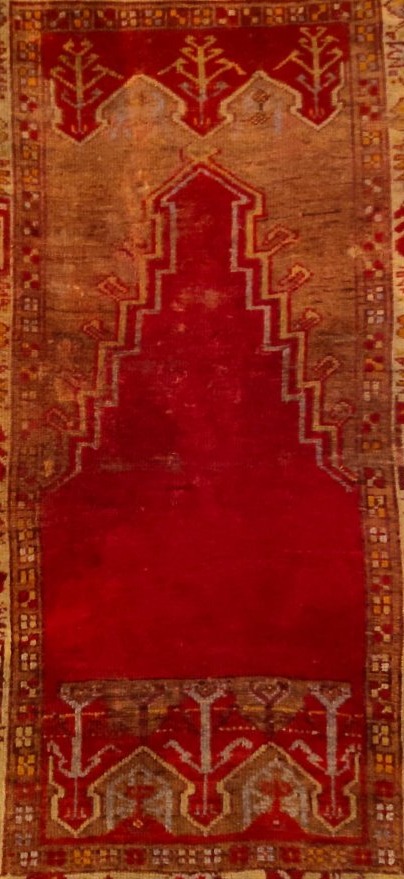 Moudjour Rug, 106 X 164 Cm, Hand-knotted Wool/wool, Anatolia, 19th Century, Islamic Art-photo-3