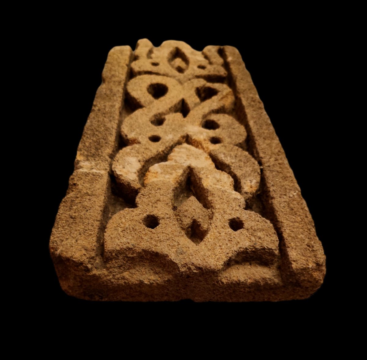Architectural Fragment Made Of Sandstone, Morocco, Umayyad Period? Islamic Art, Collection-photo-2