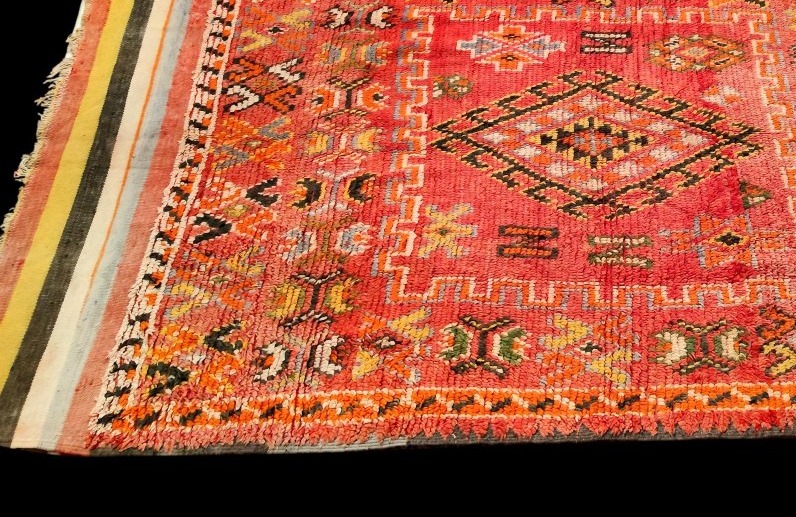 Aït Ouaouzguite Berber Rug, 176 X 315 Cm, High Atlas, Hand-knotted Wool, Morocco, 1930–1950-photo-4