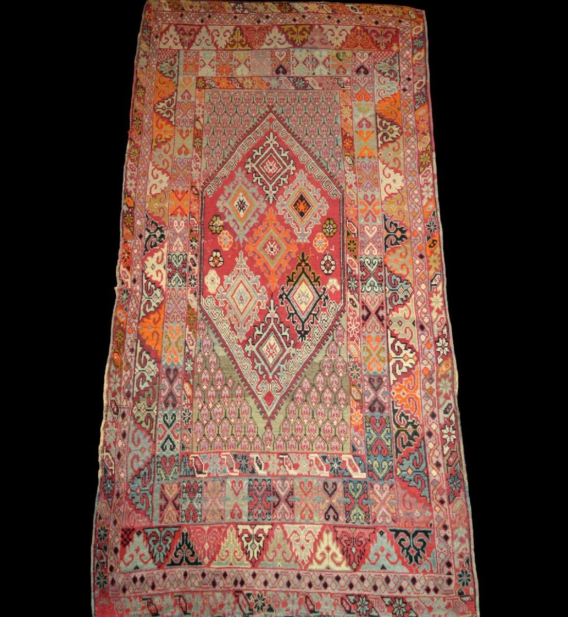 Aït Ouaouzguite Berber Rug, 176 X 315 Cm, High Atlas, Hand-knotted Wool, Morocco, 1930–1950-photo-8