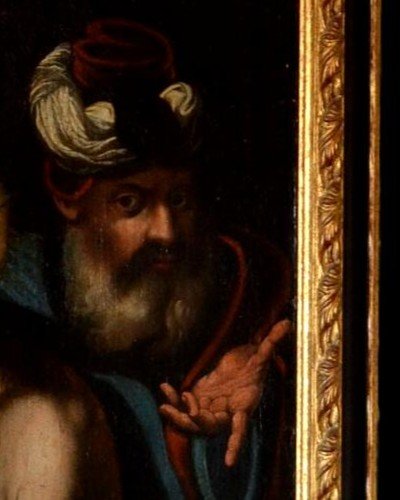 Atelier de Parrocel, école provençale ,  " Ecce Homo "  XVIIème siècle, huile sur toile-photo-4