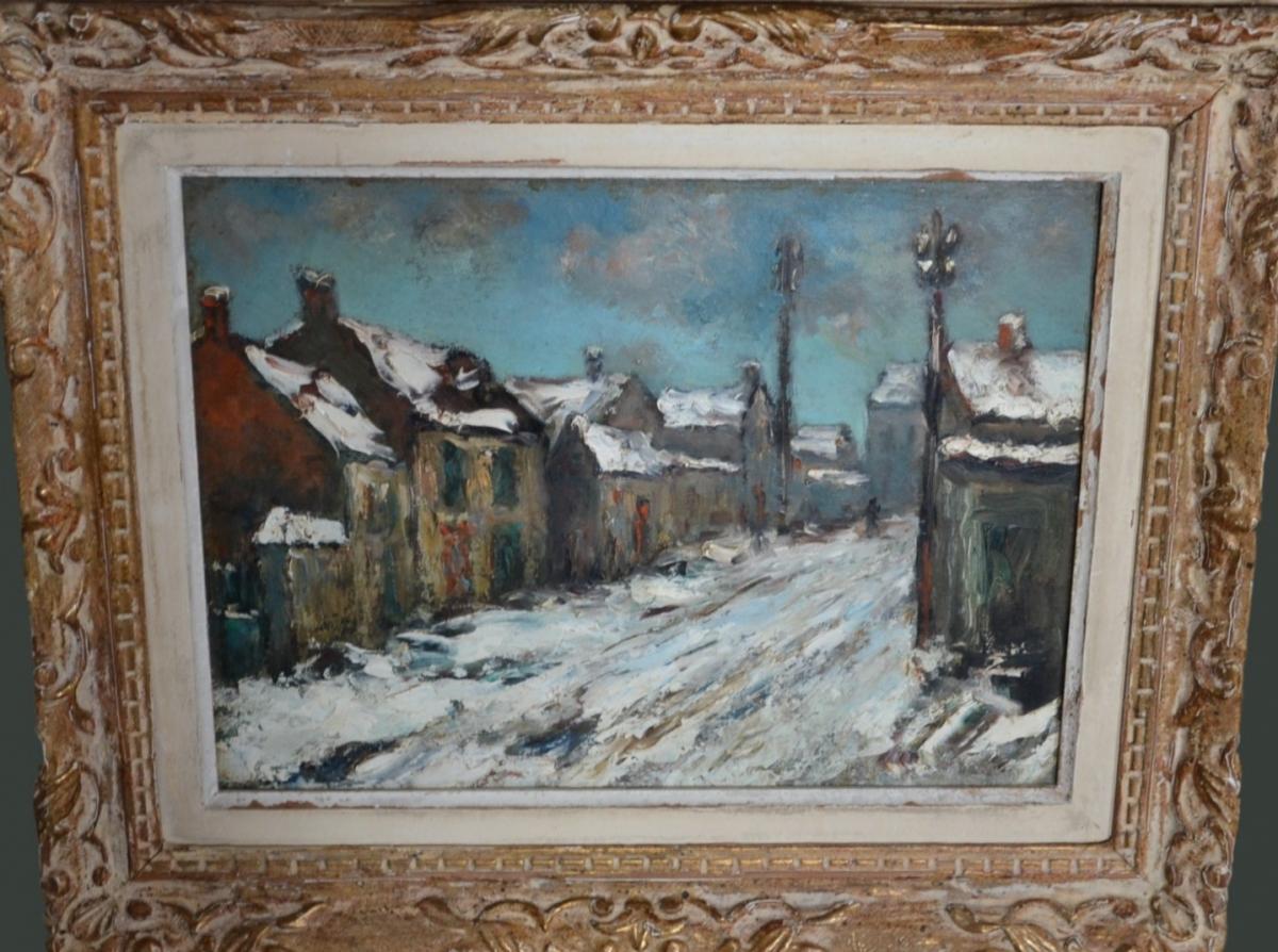 Oil On Strong Paper -photo-2
